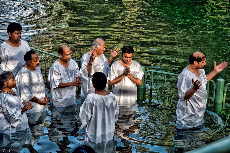 Ufer des Jordan an der Taufstelle