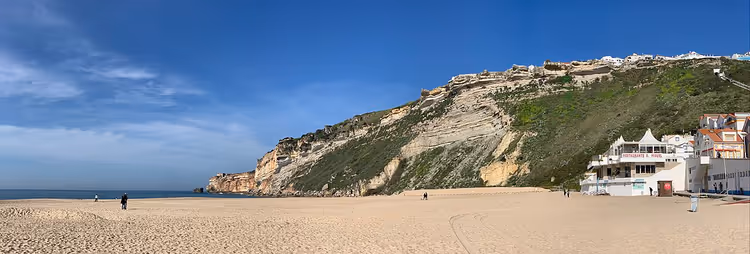 Hotel Mar Bravo an der Uferpromenade von Nazaré