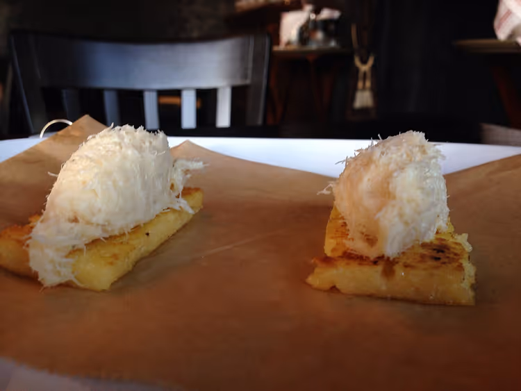 Creme de bacalhau no pão