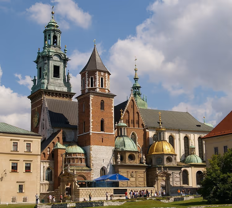 Wawelkathedraal in Krakau