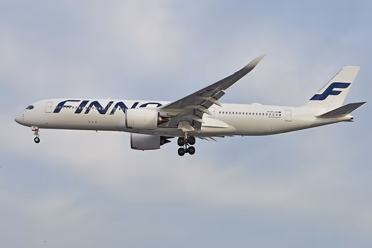 Finnair Airbus A350 i flukt
