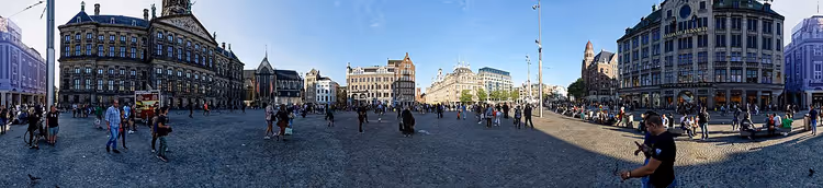 Dam-Platz mit dem Königlichen Palast