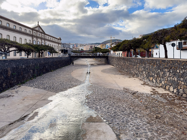Wąwóz Santos w centrum Santa Cruz de Tenerife