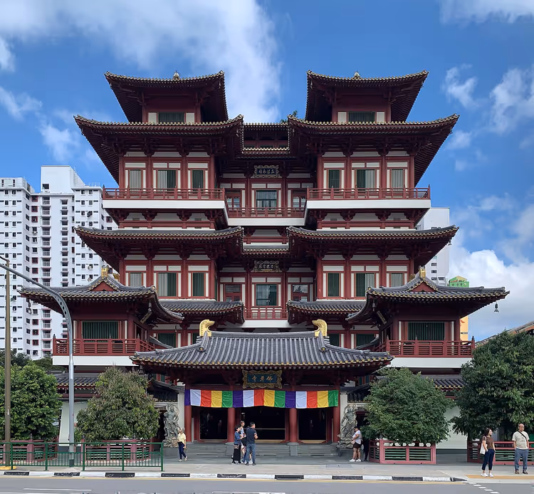 Buddha-Zahn-Reliquien-Tempel in Chinatown