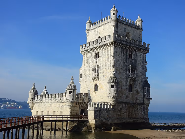 Torre de Belém am Tejo-Ufer, Lissabon