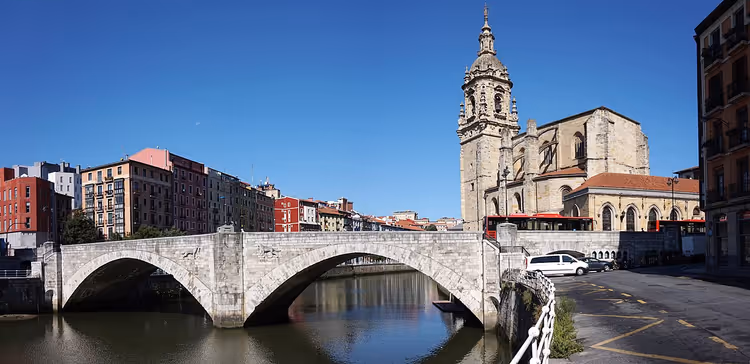 Alte Brücke San Antón in Bilbao
