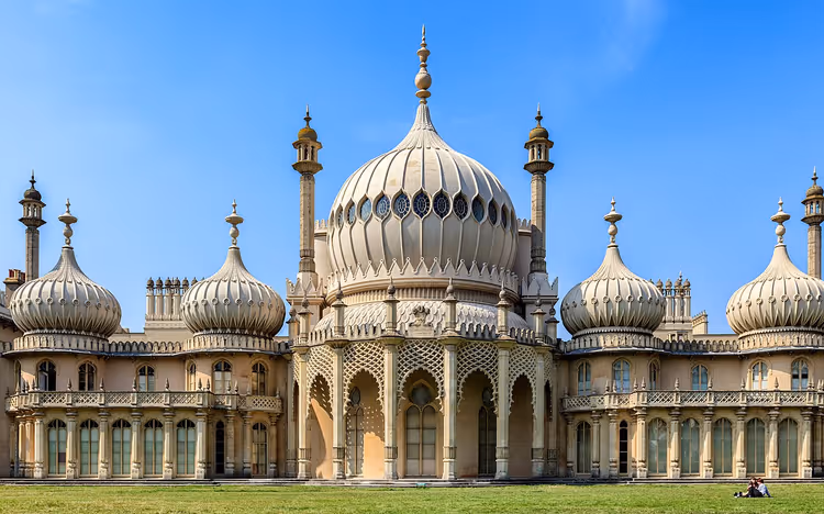 Royal Pavilion in Brighton mit Kuppeln