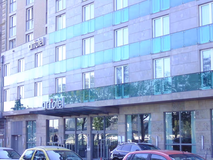 Budapeşte'deki art'otel cephesi