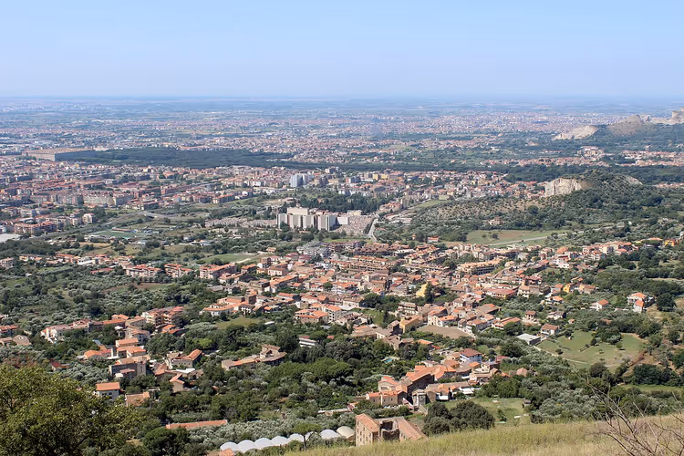 Panorama de Caserte depuis la colline de Casertavecchia
