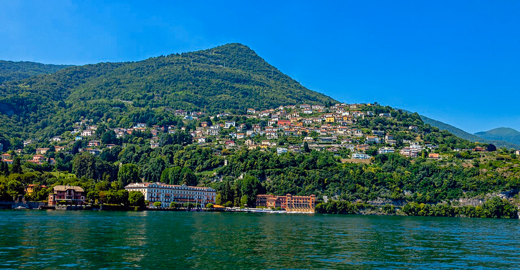 Villa d'Este ved bredden av Comosjøen