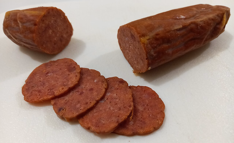 Rökt chorizo med skivade bitar