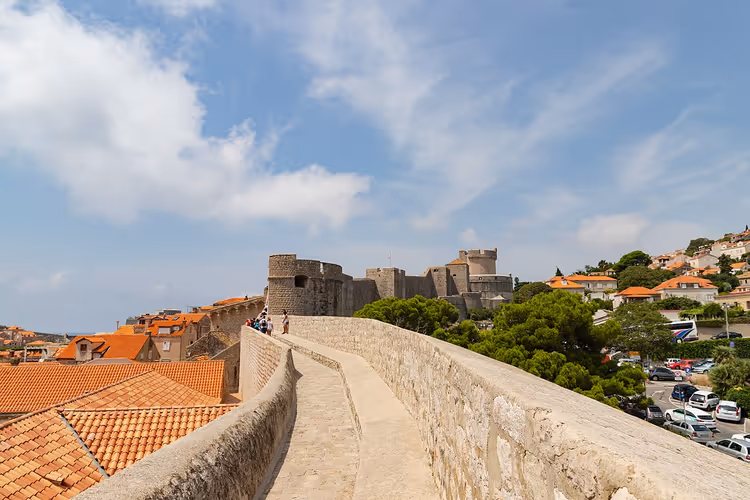 Festungsmauern der Altstadt von Dubrovnik