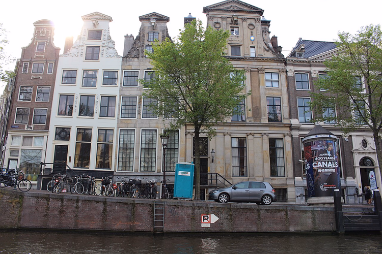 Historische Häuser entlang der Herengracht