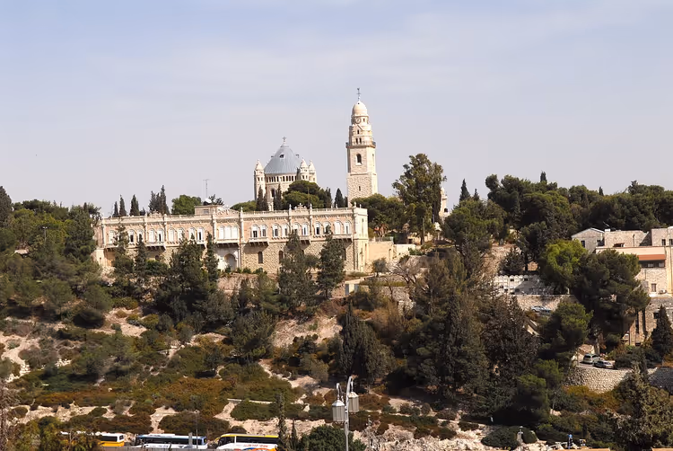 Dormitio-klosteret på Sionfjellet i Jerusalem