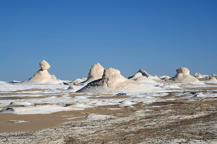 Chalk formations of the White Desert