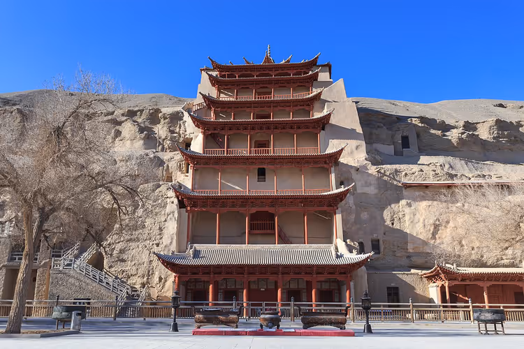 Mogao-Höhlen in Dunhuang