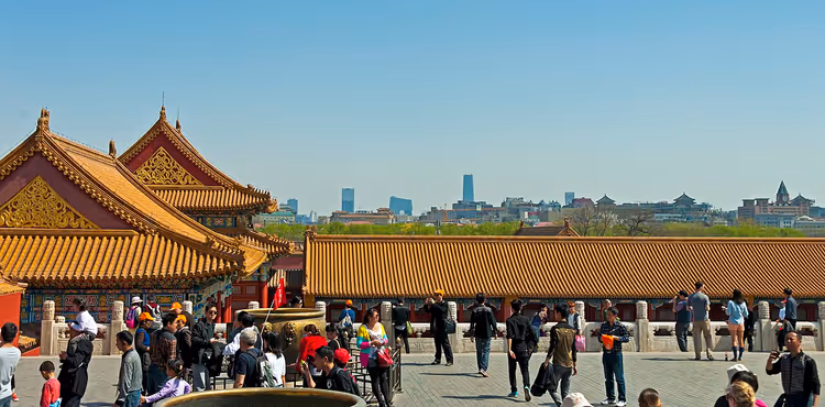 Verbotene Stadt in Peking