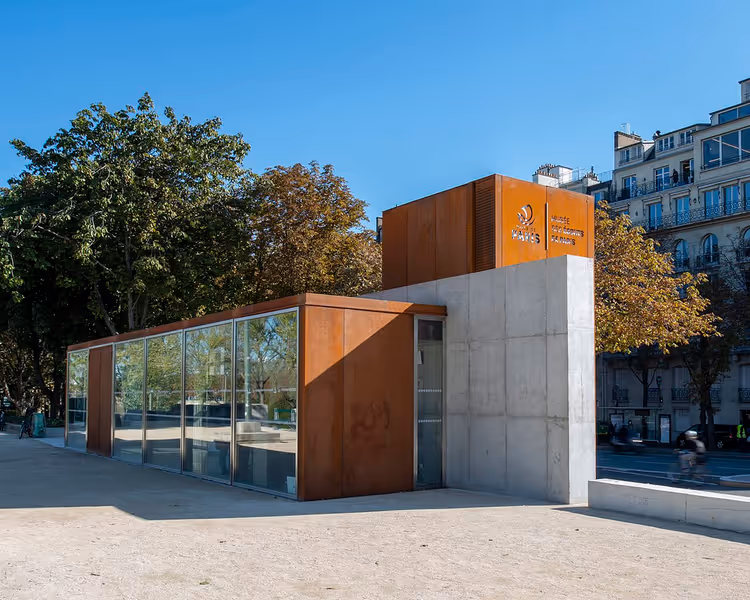 Paris Kanalizasyon Müzesi'nin dış cephesi