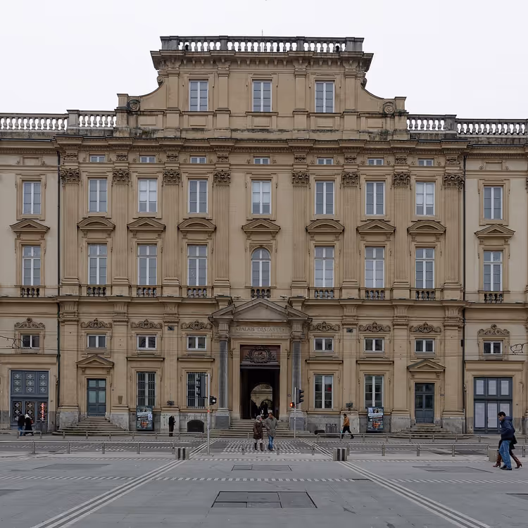 Fasaden til Museet for skjønne kunster i Lyon