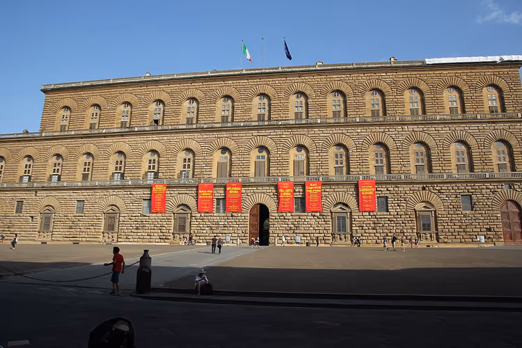 Gevel van Palazzo Pitti in Florence