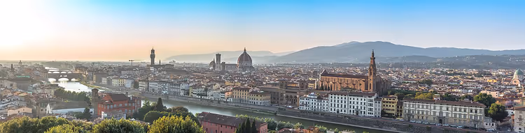 Panorama der Dächer und des Doms von Florenz