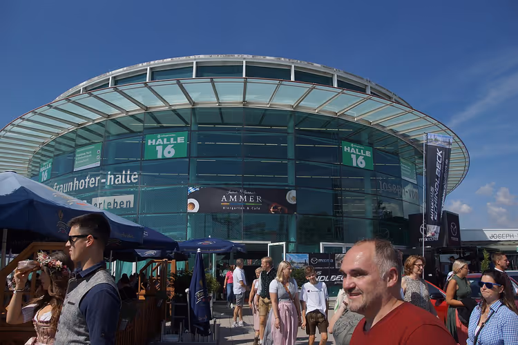 Messehallen der Ostbayernschau in Straubing