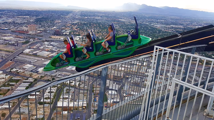 X-Scream-attractie op de Stratosphere Tower in Las Vegas