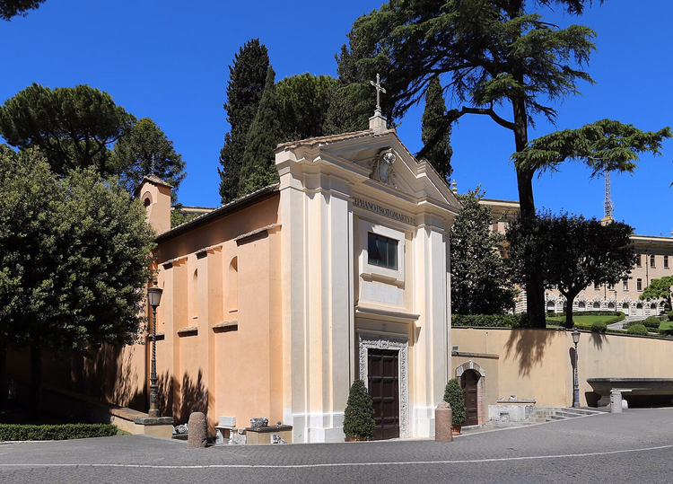 Kerk van Santo Stefano degli Abissini in de Vaticaanse Tuinen