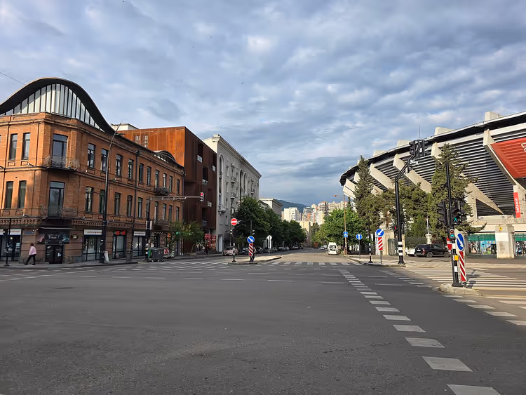 Via Giorgi Tsabadze a Tbilisi