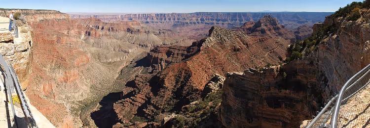 Grand Canyon-panorama fra North Rim