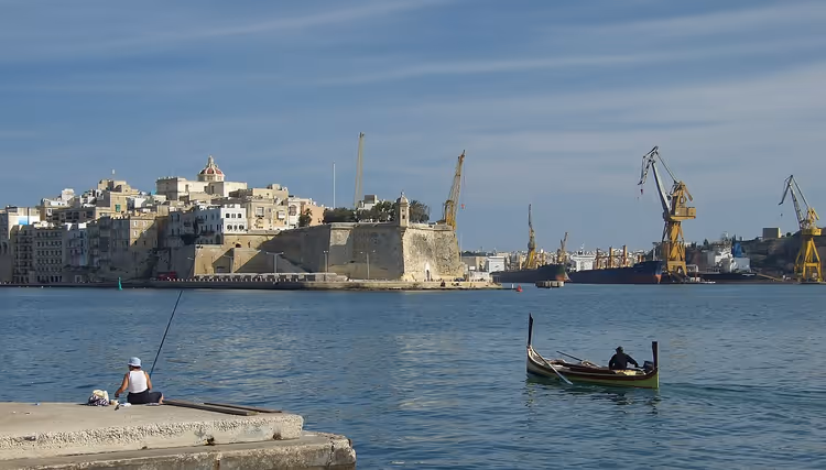 Grand Harbour and Valletta, Malta