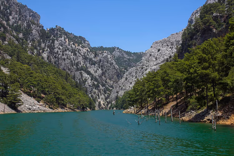 Grüner Canyon und Oymapınar-Stausee