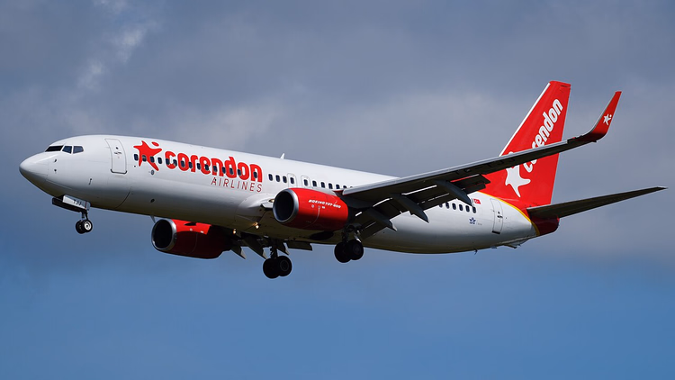 Boeing 737 de Corendon Airlines en vuelo