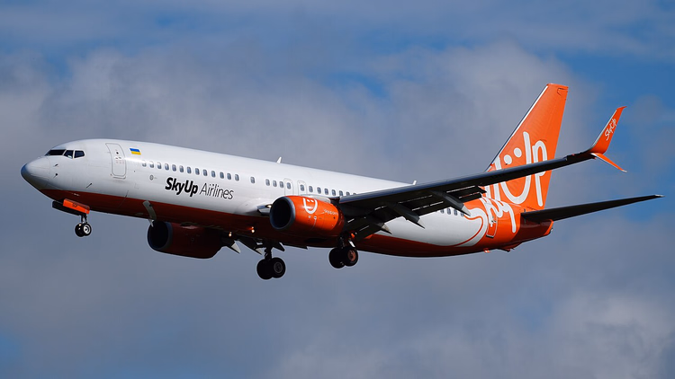 SkyUp Airlines-fly på slutinnflyging