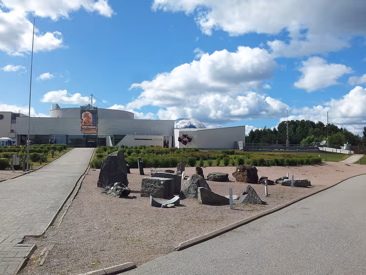 Heureka vitenskapssenter på plassen