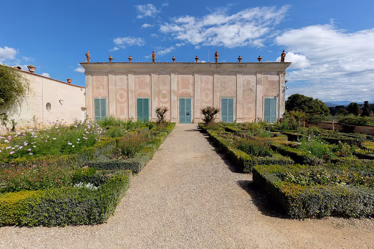 Palazzina del Cavaliere med hageparterre, Boboli