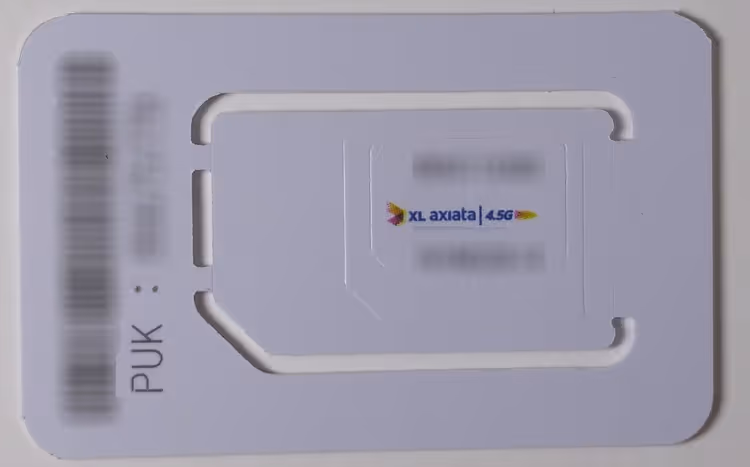 Carte SIM locale pour internet en Indonésie