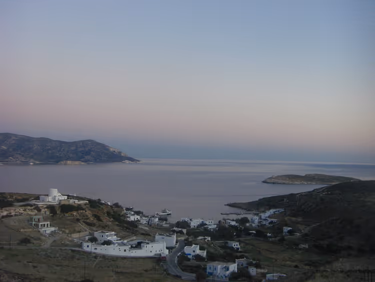 Stille Gassen der Insel Kimolos