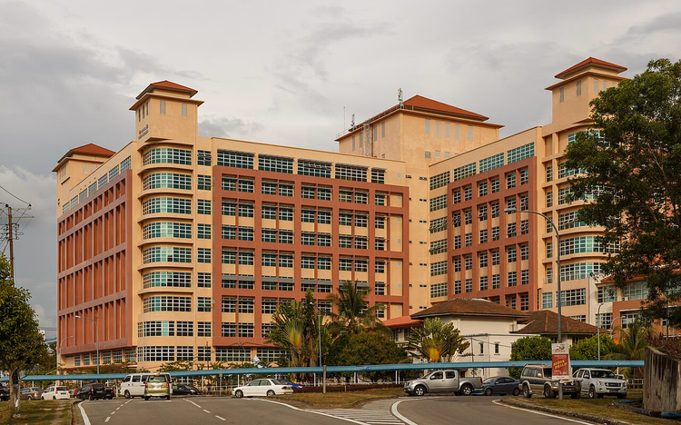 Queen Elizabeth Hospital i Kota Kinabalu, Malaysia