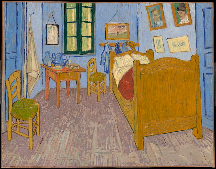 Van Gogh'un Arles'daki Yatak Odası tablosu