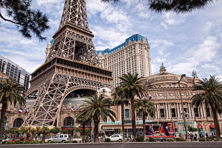 Paris Las Vegas met replica van de Eiffeltoren