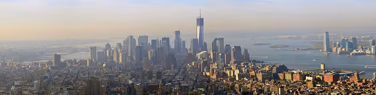 Skyline van Lower Manhattan