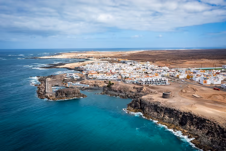 Praia de El Cotillo em Fuerteventura