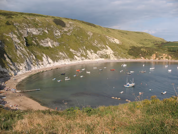Lulworth Cove in Dorset