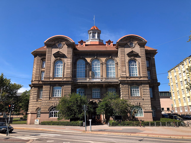 Gebouw van het Natuurhistorisch Museum in Helsinki