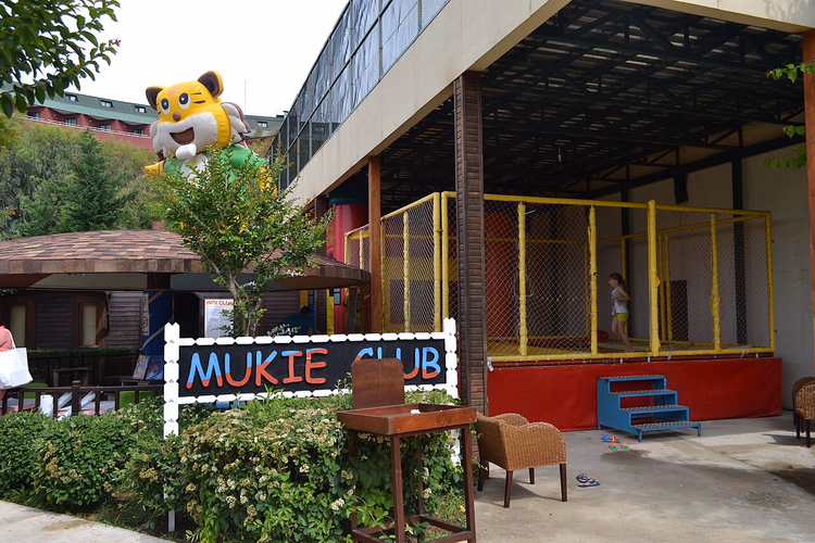 Детский клуб Mukie Club с игровой площадкой