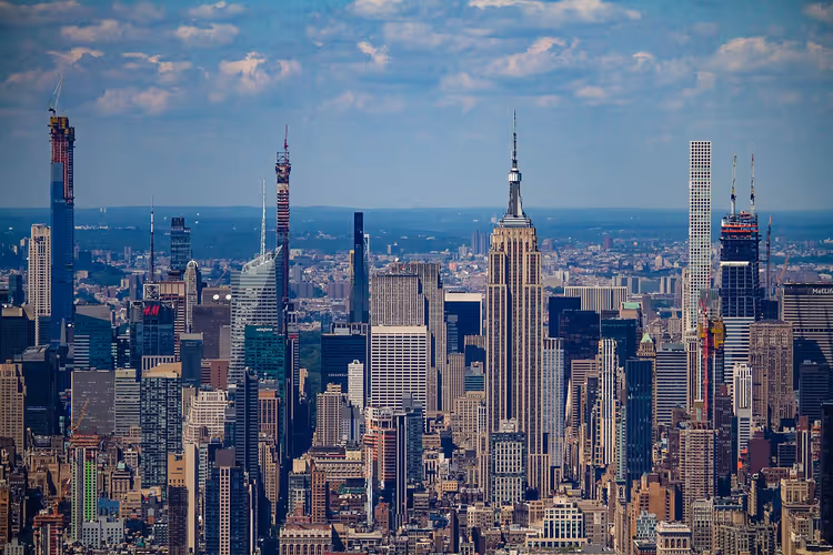 Midtown mit dem Empire State Building