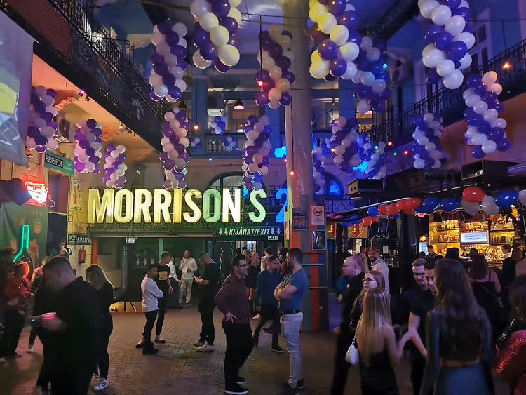 Nattklubben Morrison's 2 på nyårsafton