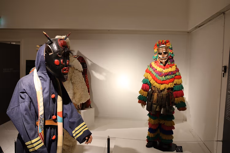 Costumi e maschere di carnevale nelle sale del museo