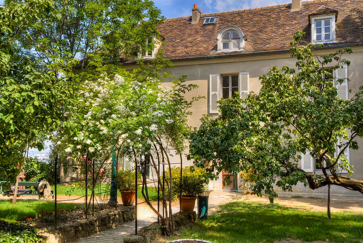 Belle Époque evinin bahçesi ve cephesi, Musée de Montmartre